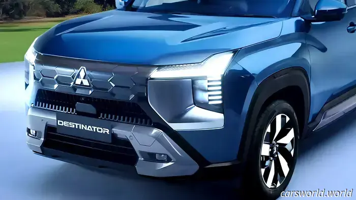 Митсубиси представляет новый трехроторный внедорожник, не Pajero | Carscoops